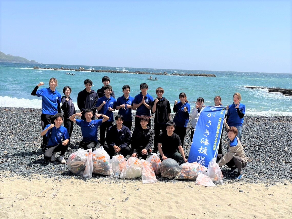 大好きな長崎の海の環境を守りたい　長崎大学 ながさき海援隊 9代目代表 杉岡拓海さんの画像